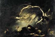 Johann Heinrich Fuseli The Shepherd's Dream oil on canvas